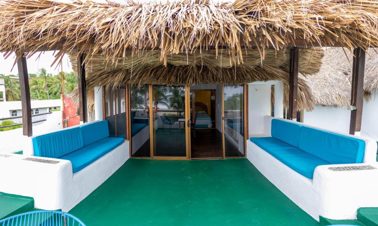 Hotel Bungalows Acuario Puerto Escondido  Luaran gambar