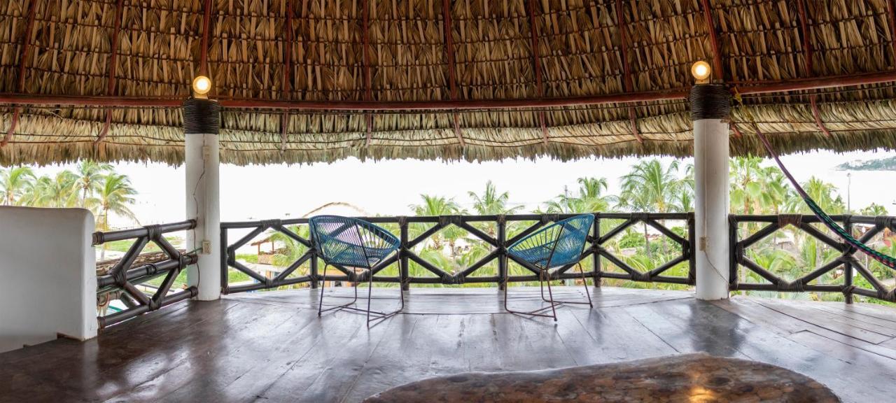 Hotel Bungalows Acuario Puerto Escondido  Luaran gambar