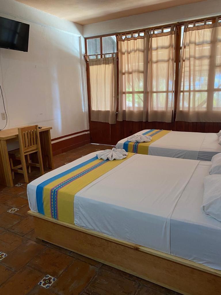 Hotel Bungalows Acuario Puerto Escondido  Luaran gambar